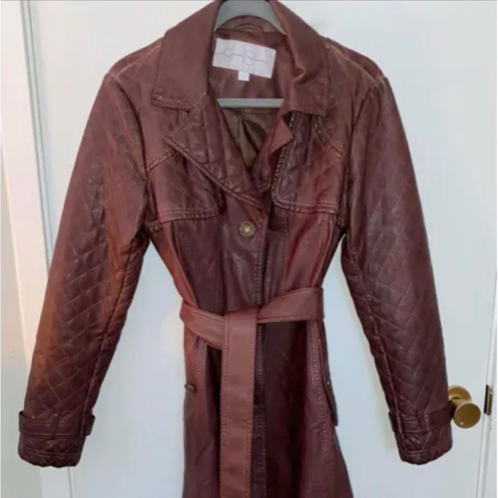 Faux Leather Jacket
